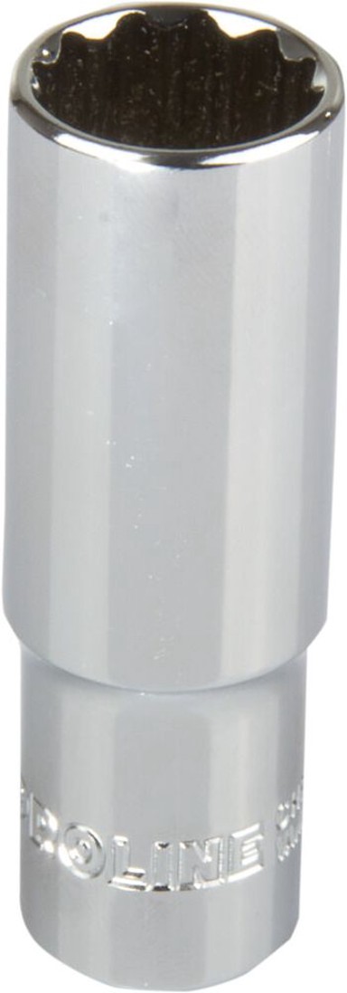 PROLINE Produženi 12-kutni nasadni ključ Cr-V, 1/2", 27 mm